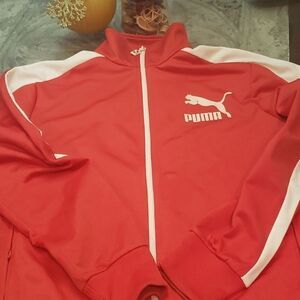 PUMA zip up windbreaker